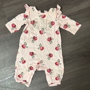 GAP Kids Pink Floral Romper
